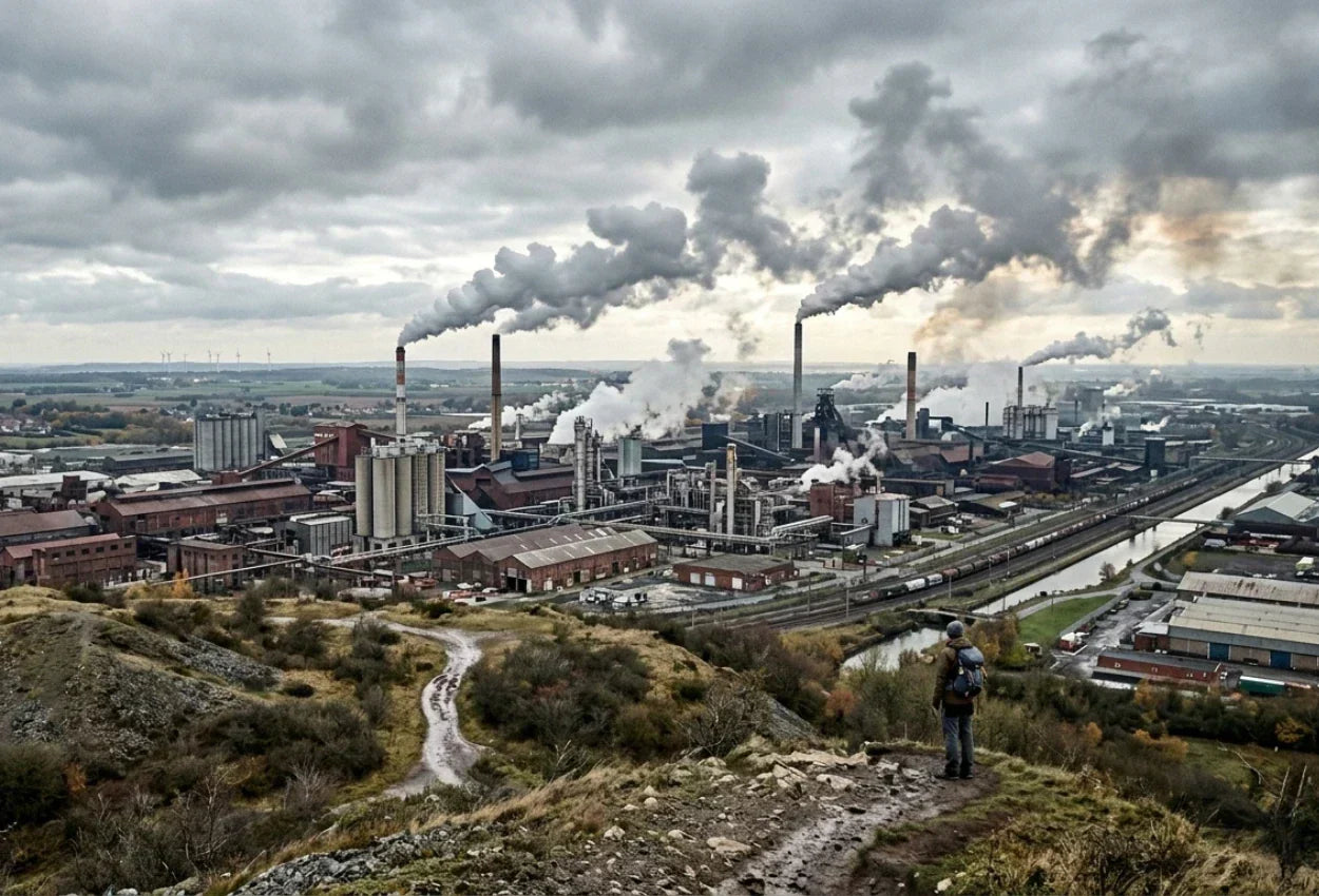 pollution-via-fumé-d'un-bassin-industriel