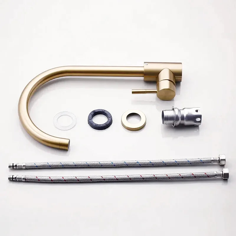 Robinet Cuisine Laiton Vieilli | Mosa