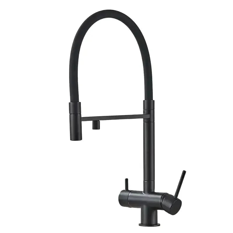 robinet-cuisine-flexible-noir