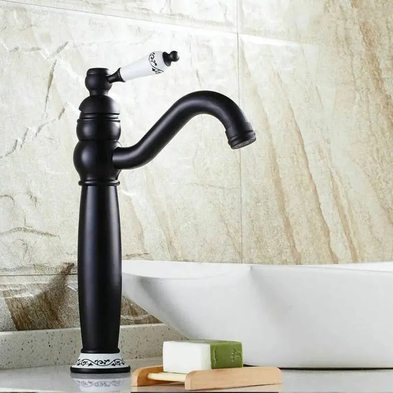 Robinet de lavabo de salle de bain classique haut vintage Papiro 901 Gaboli Flli