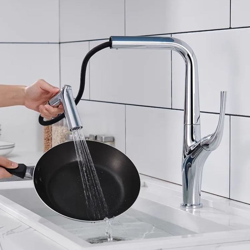robinet-cuisine-laiton-brosse-gris-metal