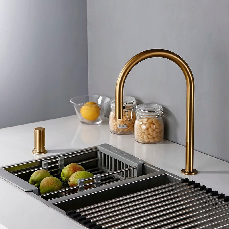 robinet-cuisine-rabattable-noir