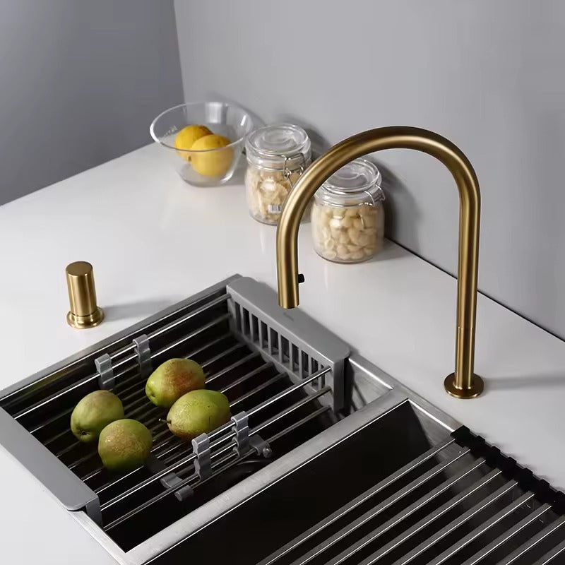 robinet-cuisine-rabattable-noir