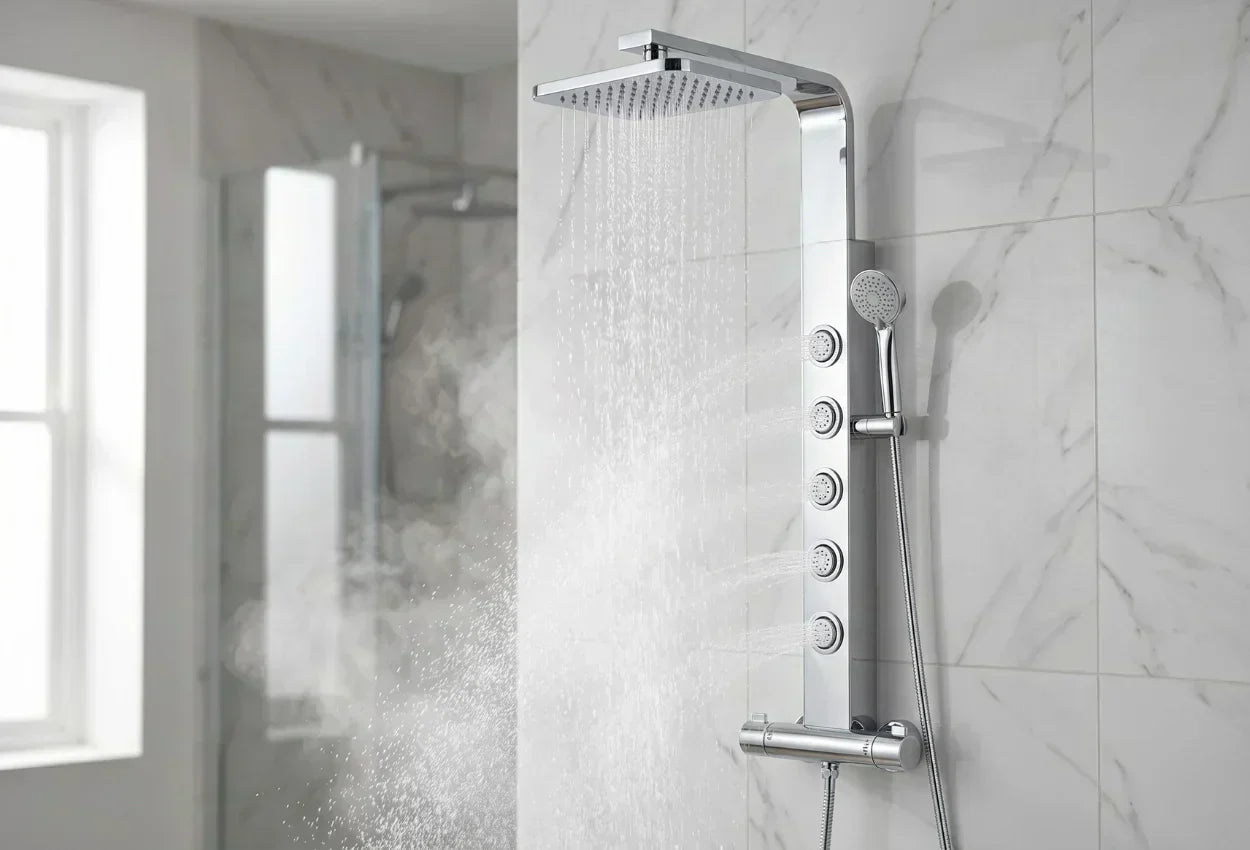 Comment démonter une colonne de douche ?