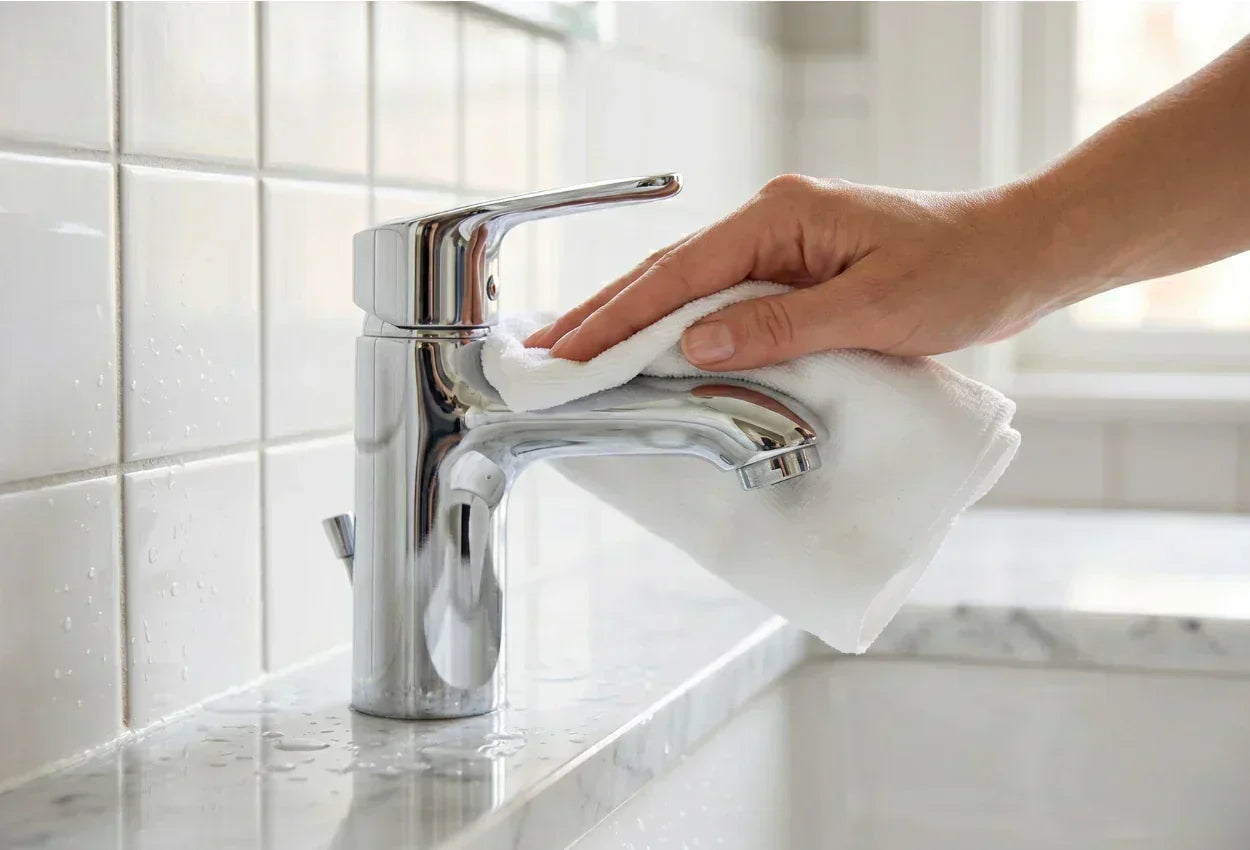 Comment éliminer le calcaire de votre salle de bain ?