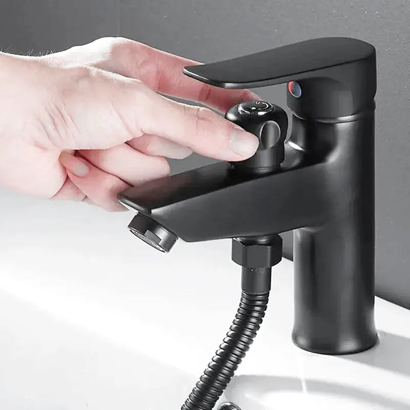 Robinet Baignoire Monotrou Noir | Amia