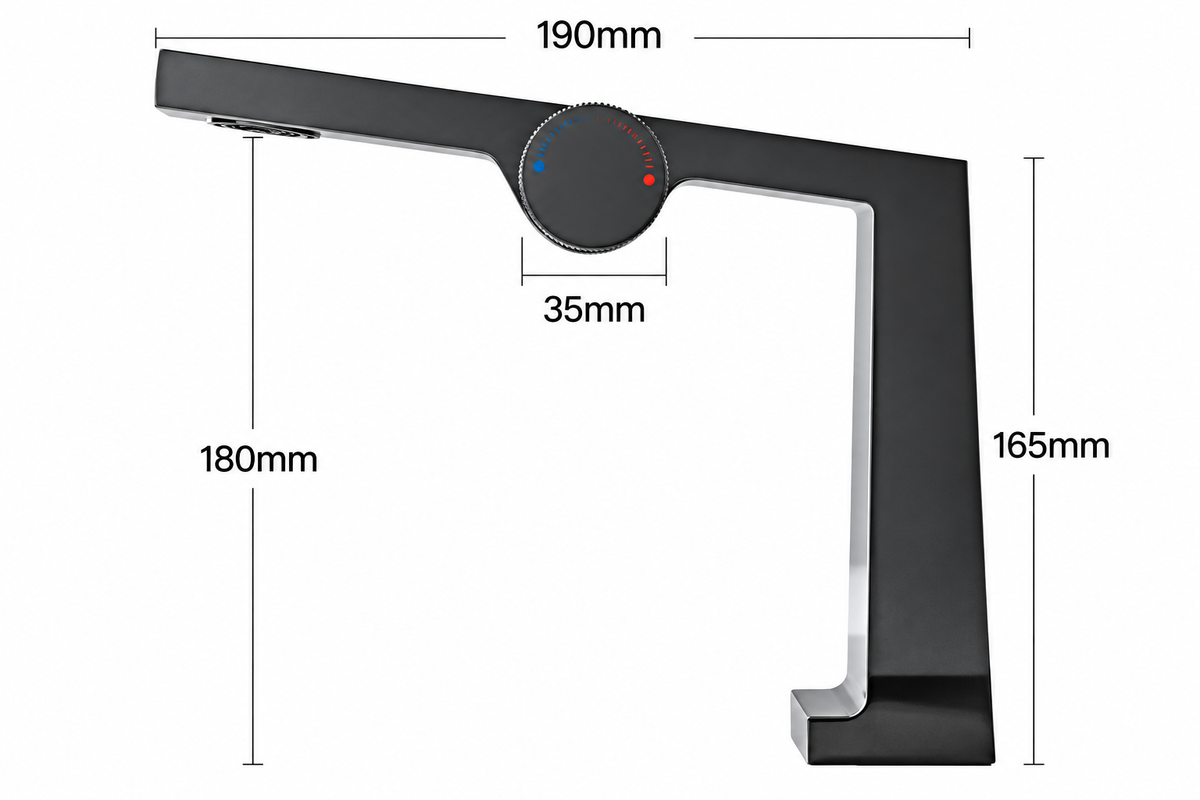 Plan technique Robinet Salle De Bain Cascade | Nona