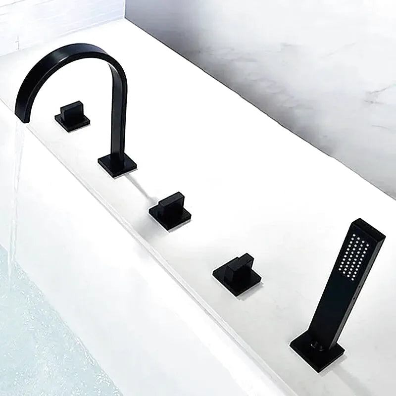 Robinet-Baignoire-Noir