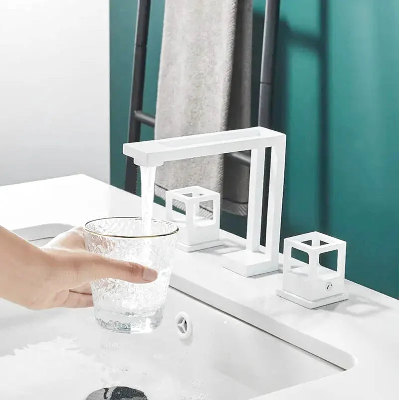 Robinet Salle De Bain 3 Trous | Gelo