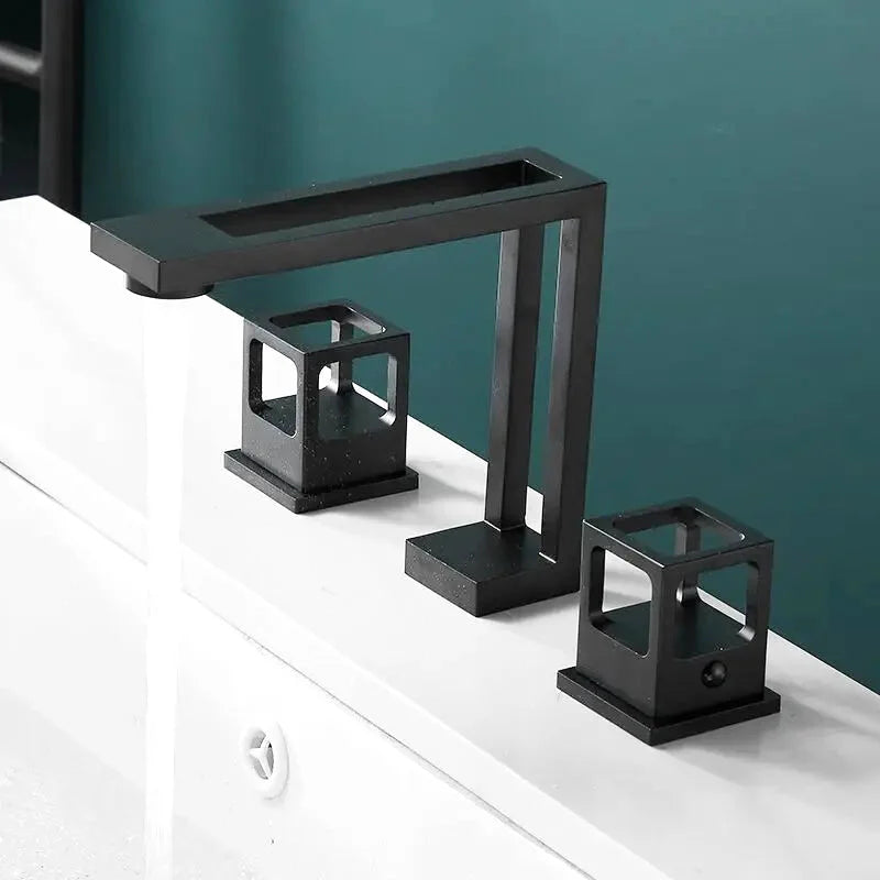 Robinet Salle De Bain 3 Trous | Gelo