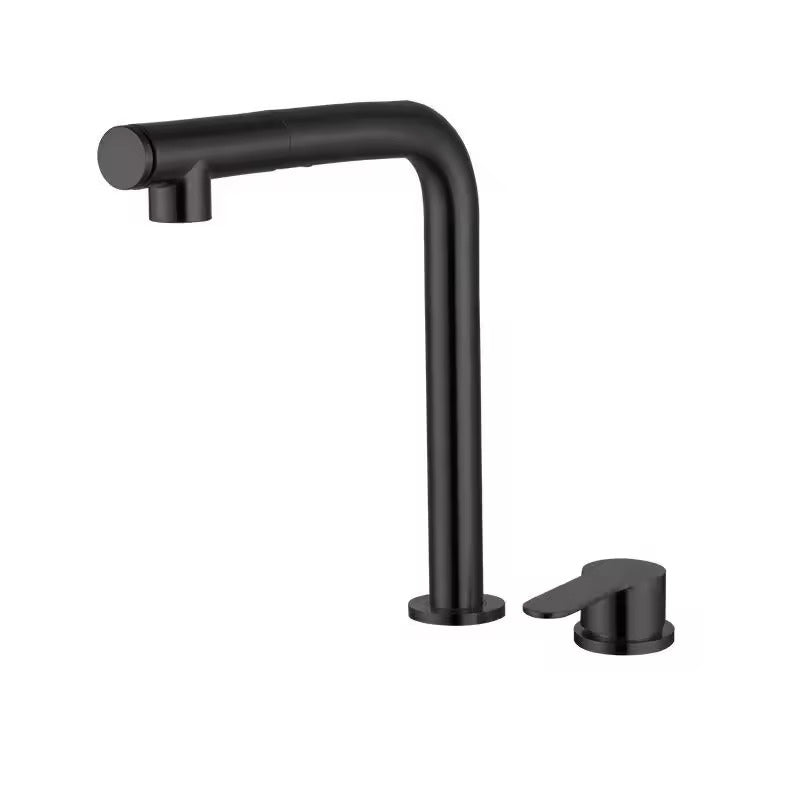 robinet-cuisine-escamotable-sous-fenetre-douchette-gris-metal