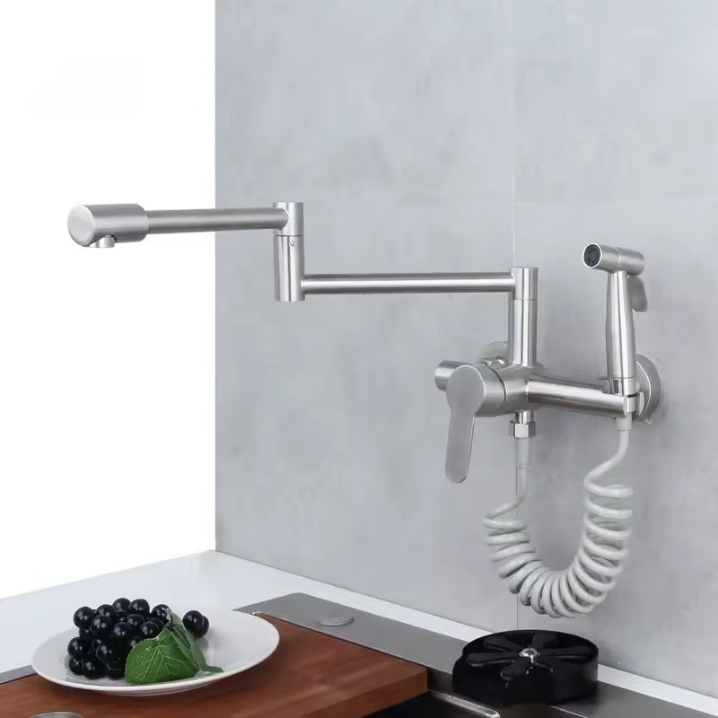 robinet-cuisine-rabattable-avec-douchette