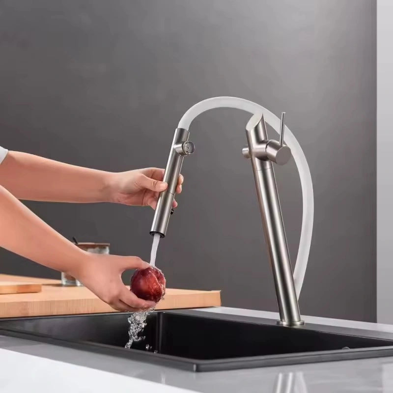 robinet-cuisine-or-noir-chrome
