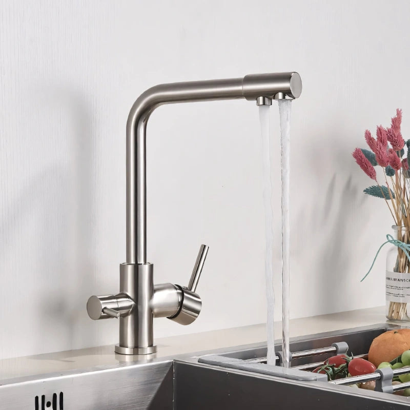 robinet-cuisine-inox-brosse-inox-brosse