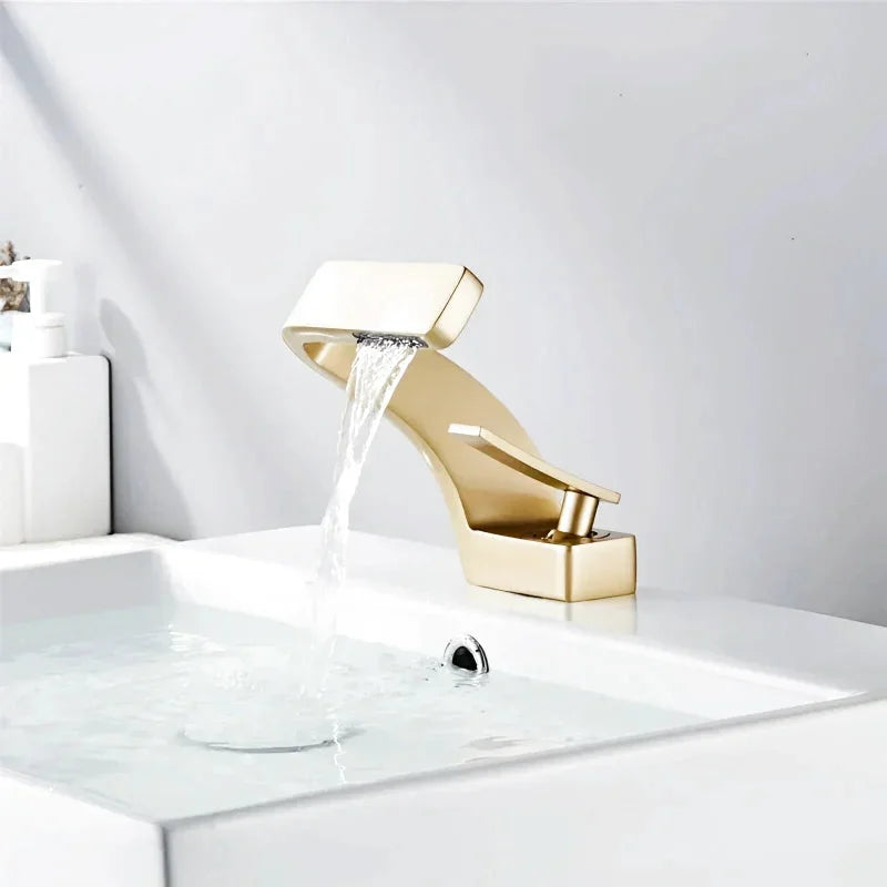 Robinet Salle De Bain Or | Alfa