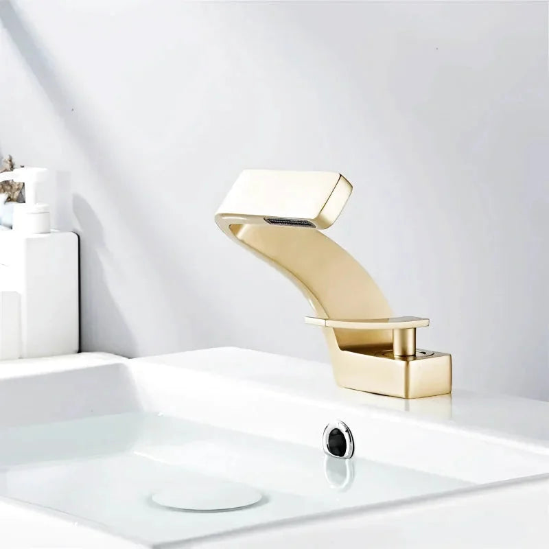 Robinet Salle De Bain Or | Alfa