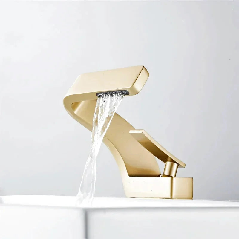 Robinet Salle De Bain Or | Alfa