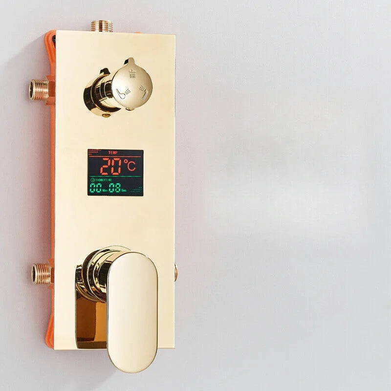 robinet-thermostatique-douche-sortie-haute-doré